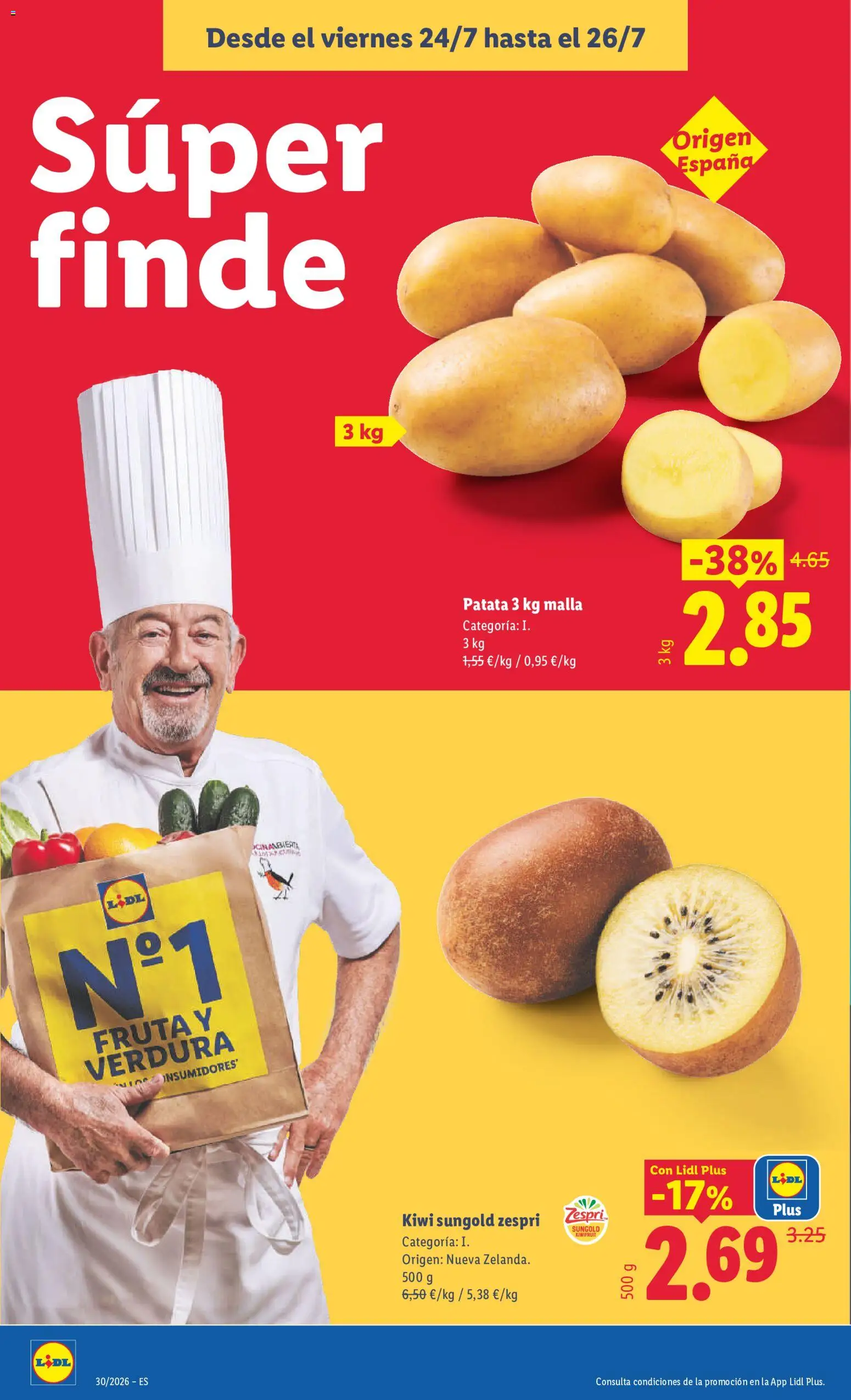 Lidl folleto │ válido desde el 20/07/2026 | Página: 28 | Productos: Fruta, Kiwi