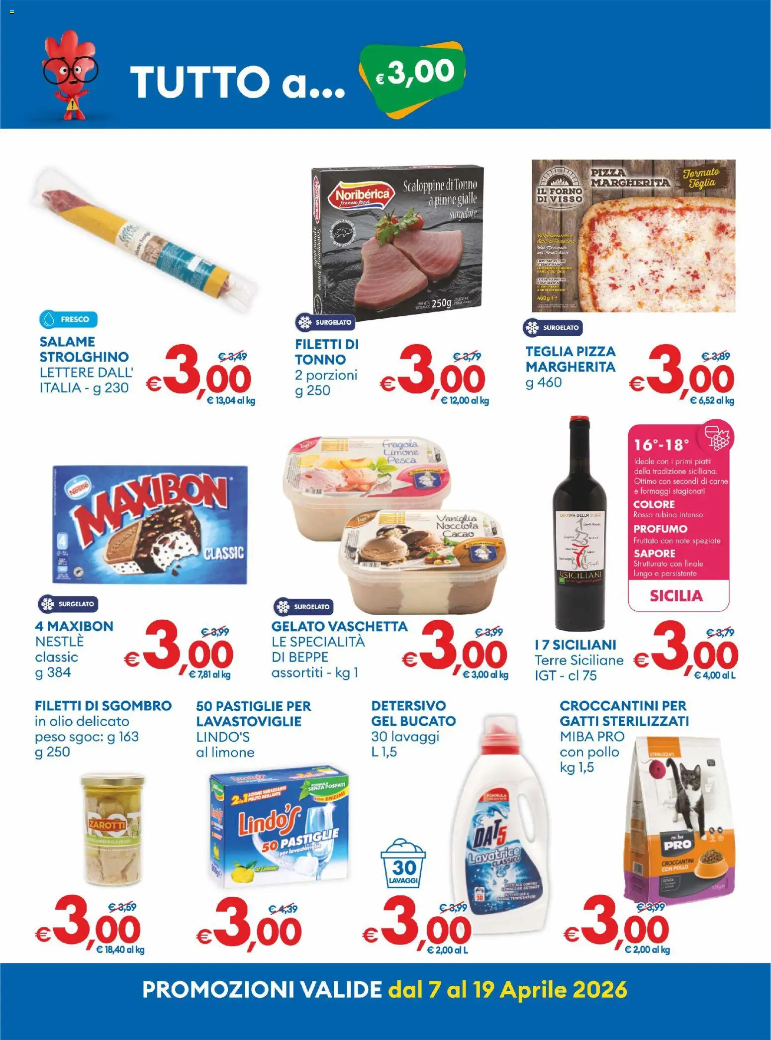 Volantino MD Discount del 07.04.2026 | Pagina: 8 | Prodotti: Pollo, Limone, Pesca, Forno