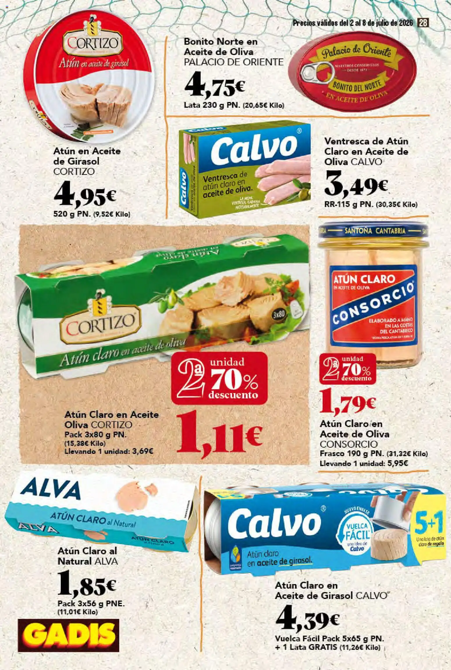 Gadis folleto │ válido desde el 02/07/2026 | Página: 28