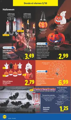 Vista previa Decoración con LED, De cerámica pintada a mano. Iluminación decorativa con efecto de cambio de color. Temporizador de 6 horas con repetición automática diaria. También se puede encender y apagar manualmente. 3 modelos. válido desde el 28/09/2026 | Página: 30 | Productos: Calabaza, Iluminación, Decoración, Puertas