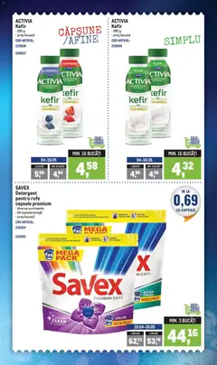 Ofertele Metro valabile de la 04.05.2026 | Pagină: 2 | Produse: Pomelo, Kefir, Detergent