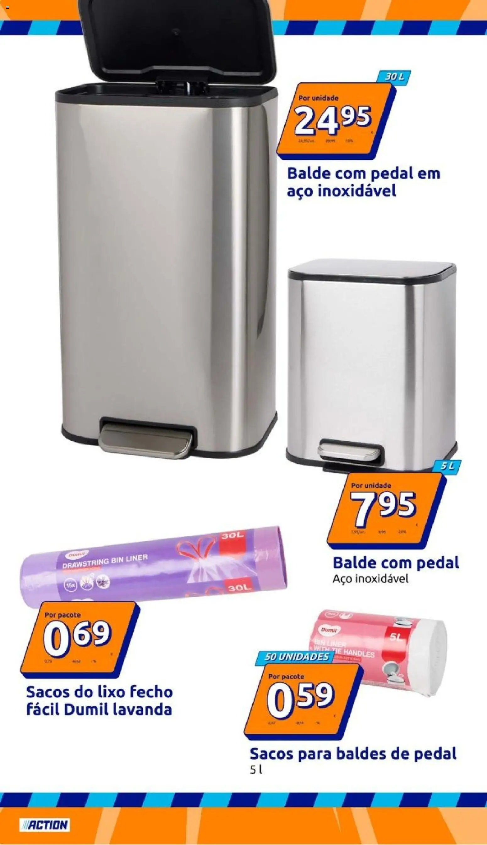 Action folheto │ válido de 16/09/2026 | Página: 20 | Produtos: Balde, Sacos do lixo