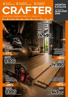 Crafter katalog - pregled Crafter kataloga - važi od 02.09.2026
