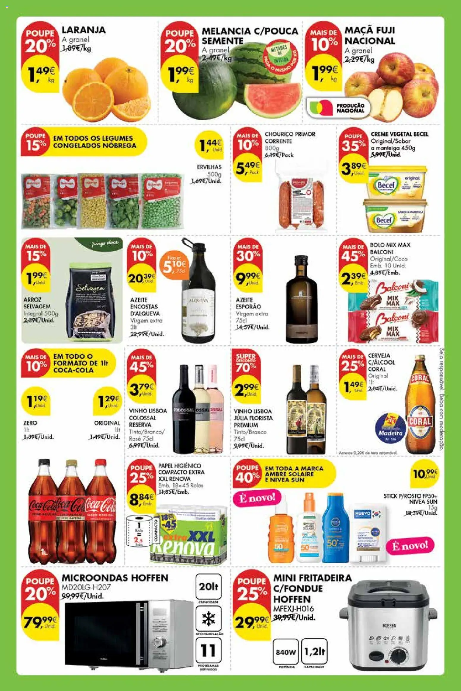 Pingo Doce Poupe este Fim de Semana Madeira │ válido de 08.05.2026 | Página: 2 | Produtos: Bolo, Maça, Melancia, Coca-cola