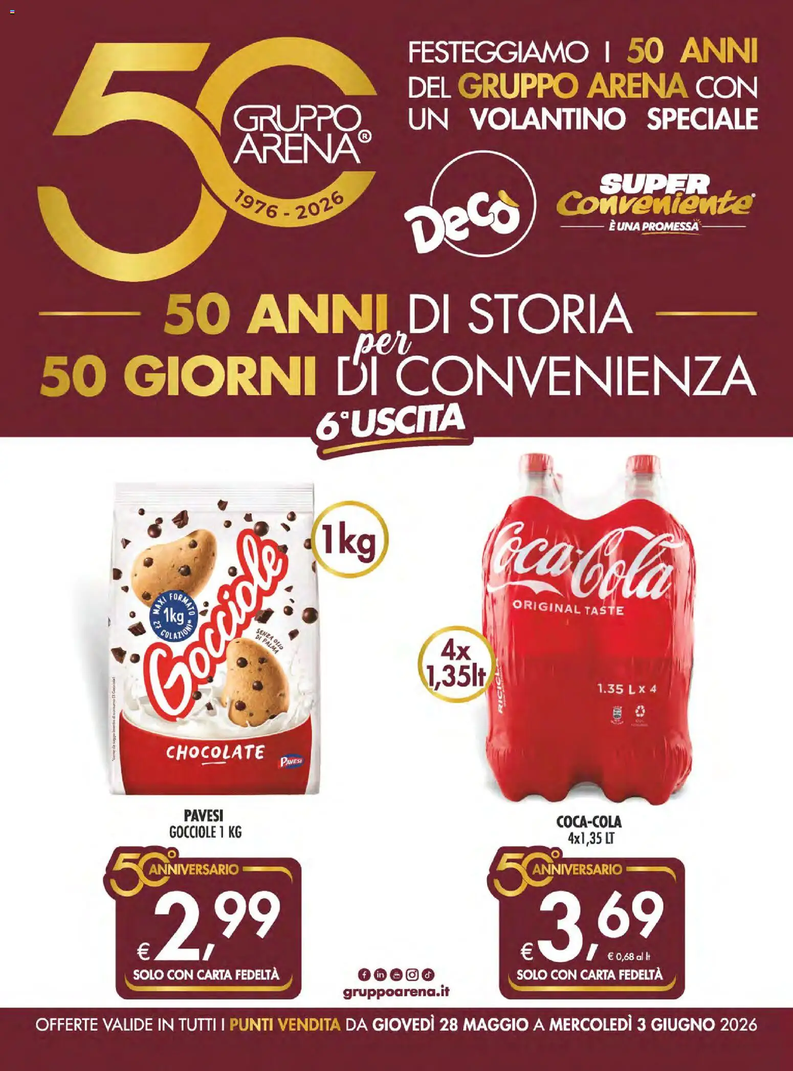 Volantino SuperConveniente del 28.05.2026 | Pagina: 1 | Prodotti: Olio
