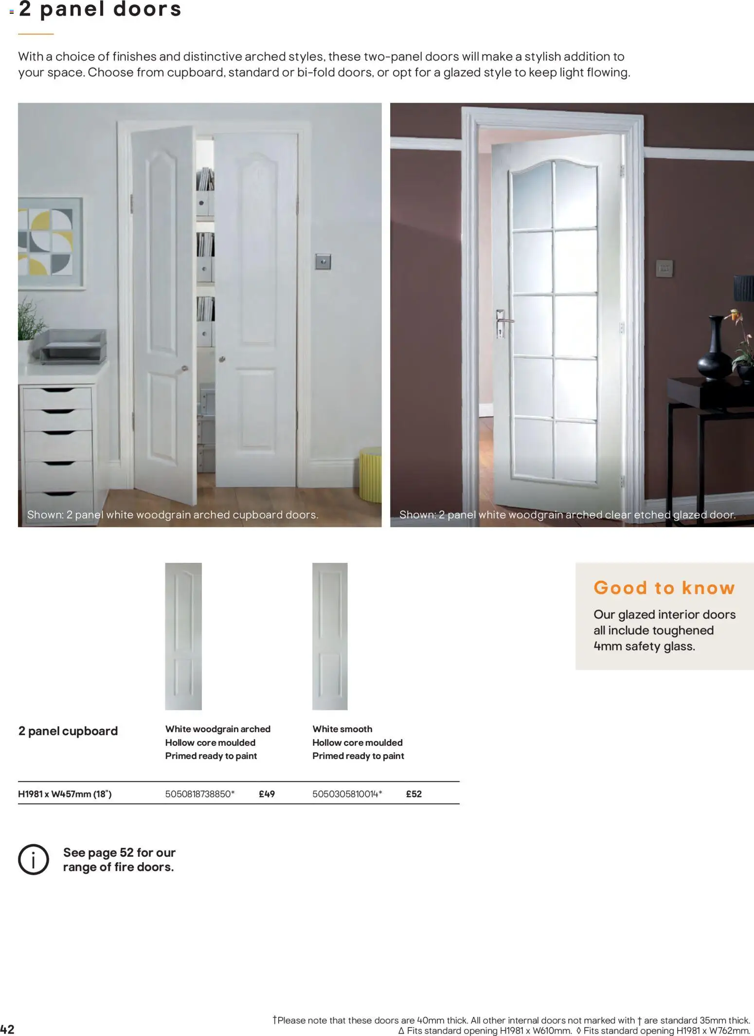 {H1} | Page: 42 | Products: Paint, Doors, Interior doors
