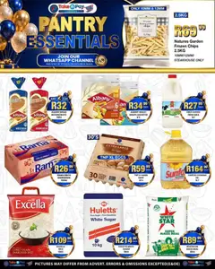 Take n Pay specials catalogue – valid from 07/09/2026 | Page: 3 | Products: Omega 3, Milk, Chips, Sugar