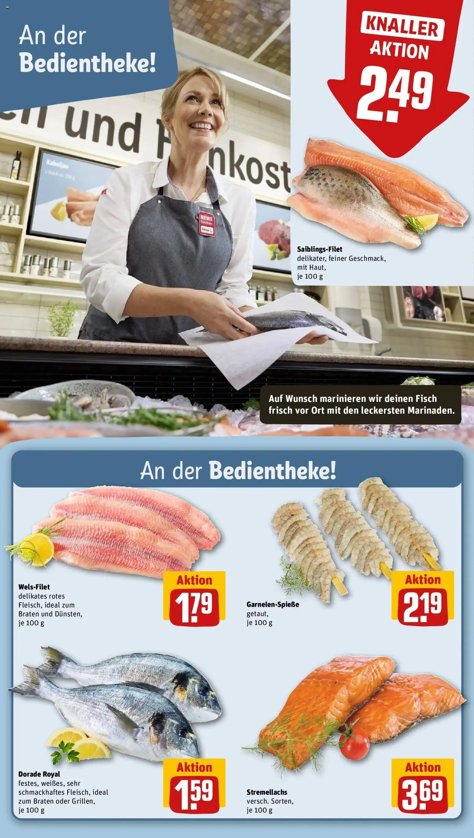 Rewe Prospekt Leverkusen / Opladen – gültig ab 27.07.2026 | Seite: 31 | Produkte: Dorade, Fisch