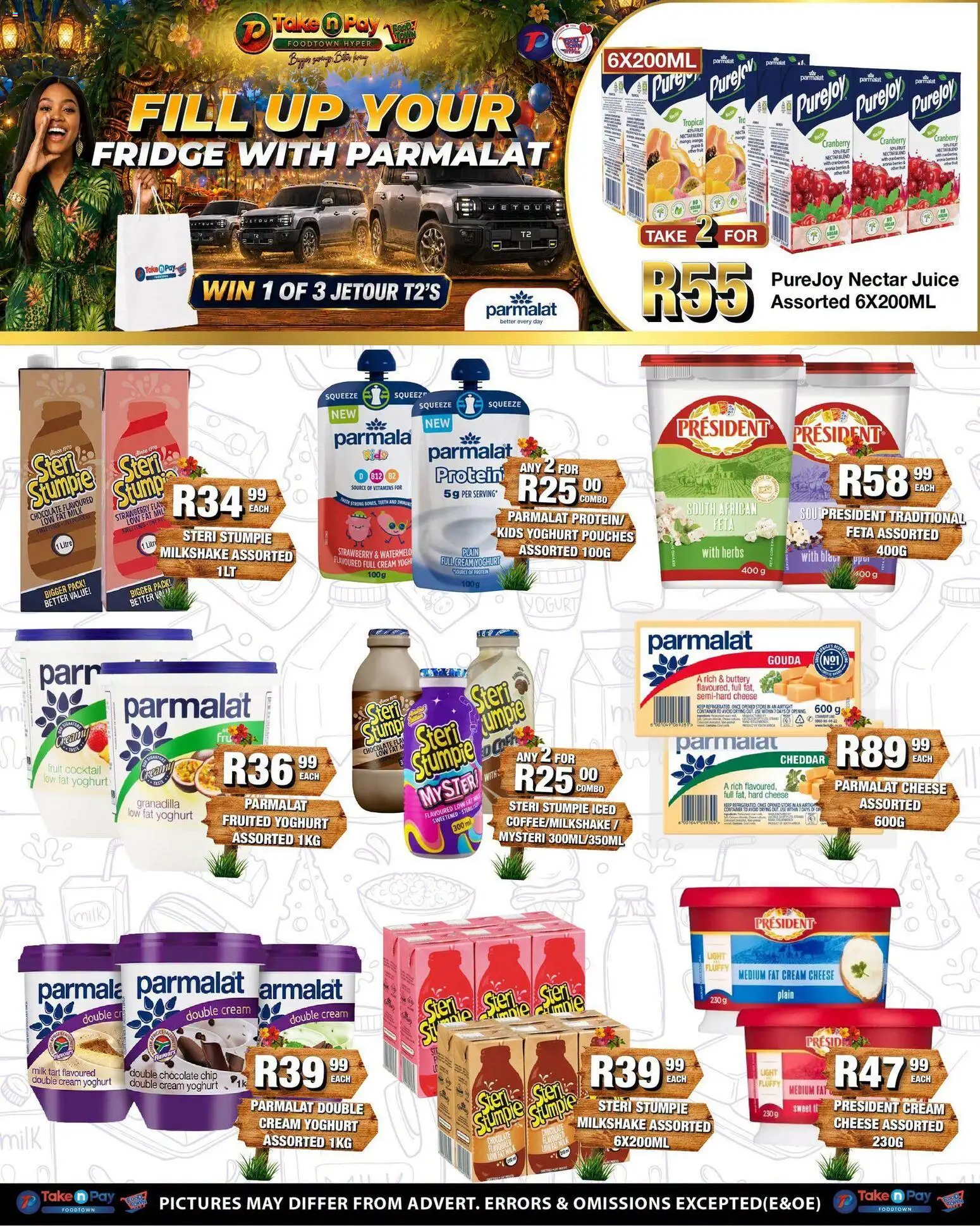 New Take n Pay catalogue – valid from 20/07/2026 | Page: 32 | Products: Fridge, Chocolate, Cream, Fruit