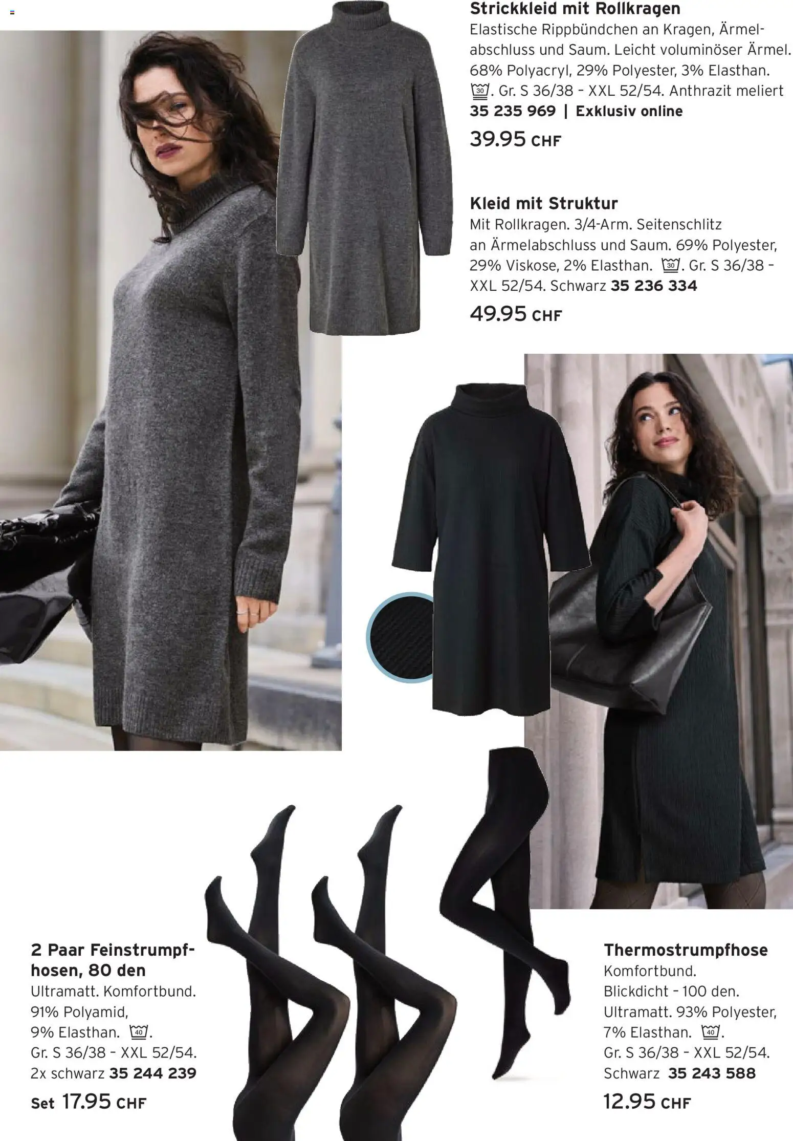 Tchibo aktionen – gültig ab 27.10.2026 | Seite: 25 | Produkte: Kleid, Rollkragen