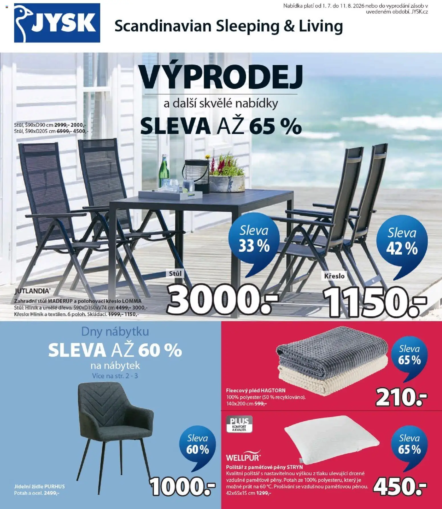 JYSK leták od 01.07.2026 catalogue cover