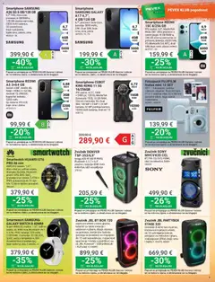 Katalog Pevex - Pregled kataloga iz trgovine Pevex, vrijedi od 03.04.2026 | Stranica: 5 | Proizvodi: Smartwatch, Torbica, Smartphone, USB