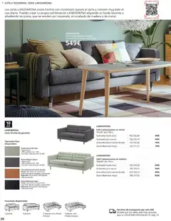 Vista previa Catálogo IKEA Sofás válido desde el 07/05/2026 | Página: 20 | Productos: Funda, Sofá