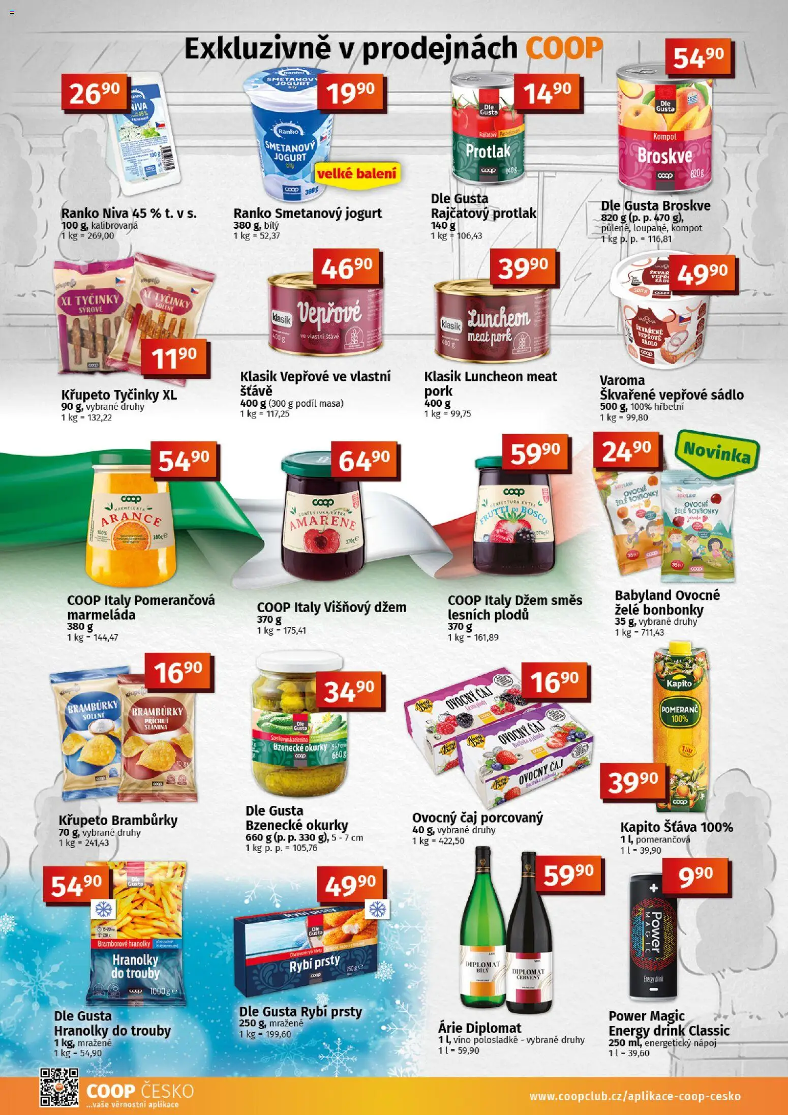Coop leták - Tuty od 07.10.2026 | Strana: 2 | Produkty: Sádlo, Kompot, Smetanový jogurt, Jogurt