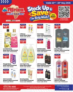 Africa Cash & Carry specials catalogue – valid from 22.05.2026