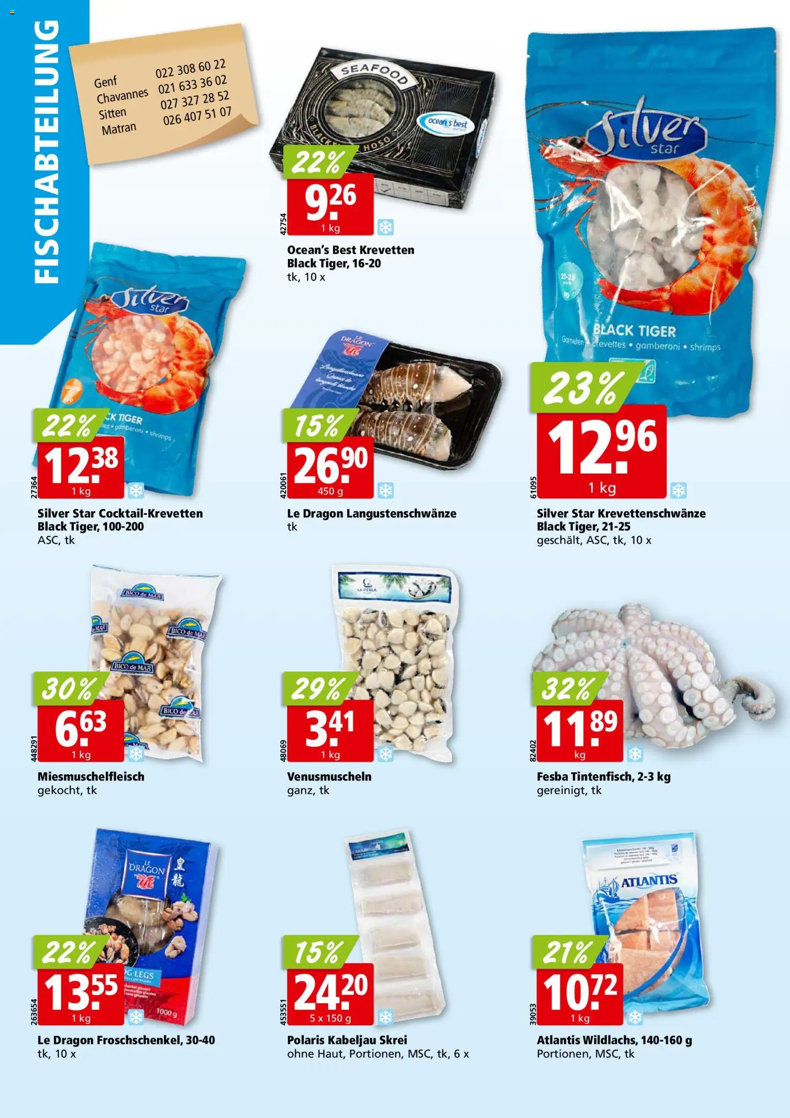Aligro aktionen Chavannes, Matran, Genf, Sitten – gültig ab 27.07.2026 | Seite: 4 | Produkte: Garnelen
