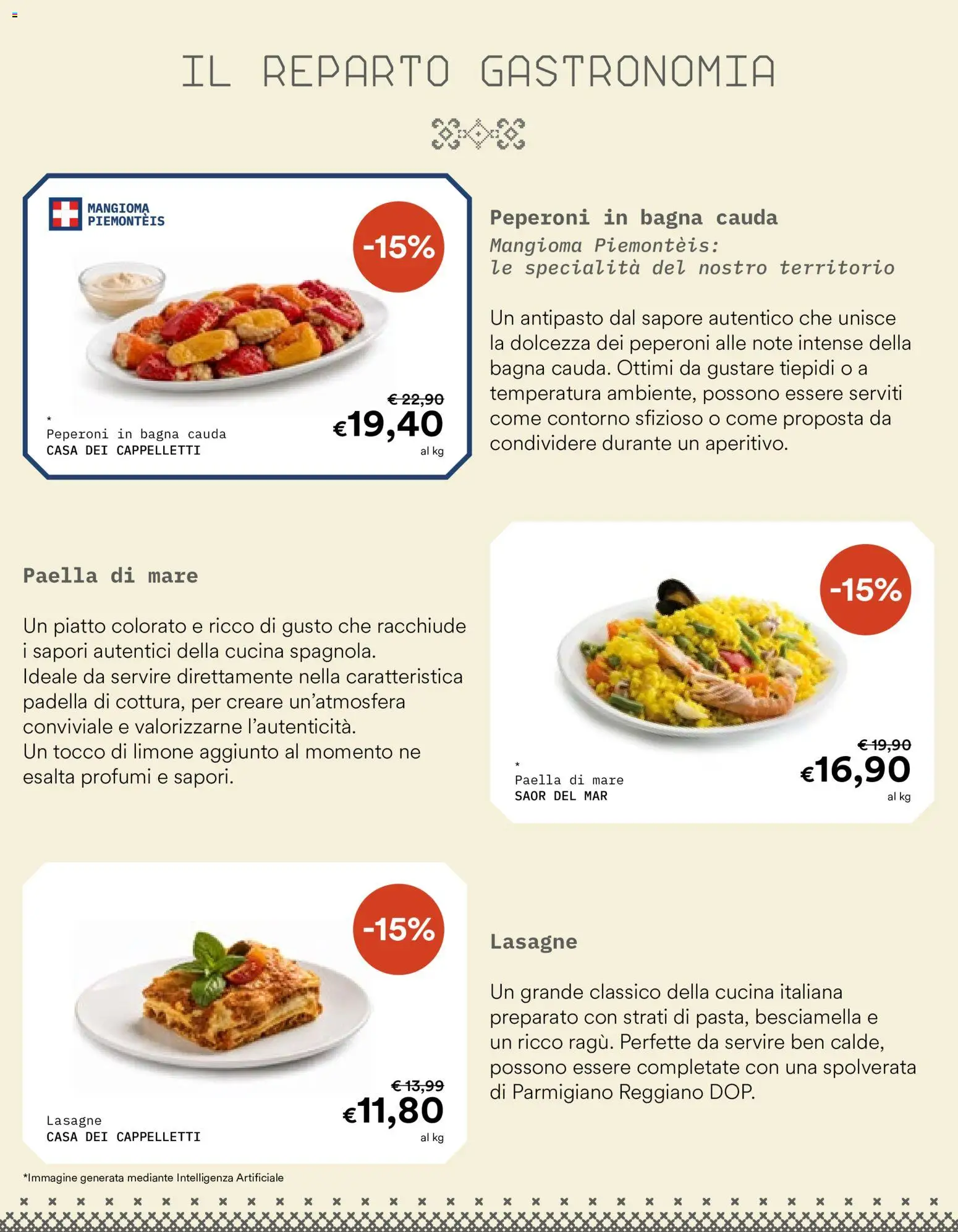 Volantino Borello Supermercati del 08/10/2026 | Pagina: 3 | Prodotti: Limone, Profumi, Padella, Paella
