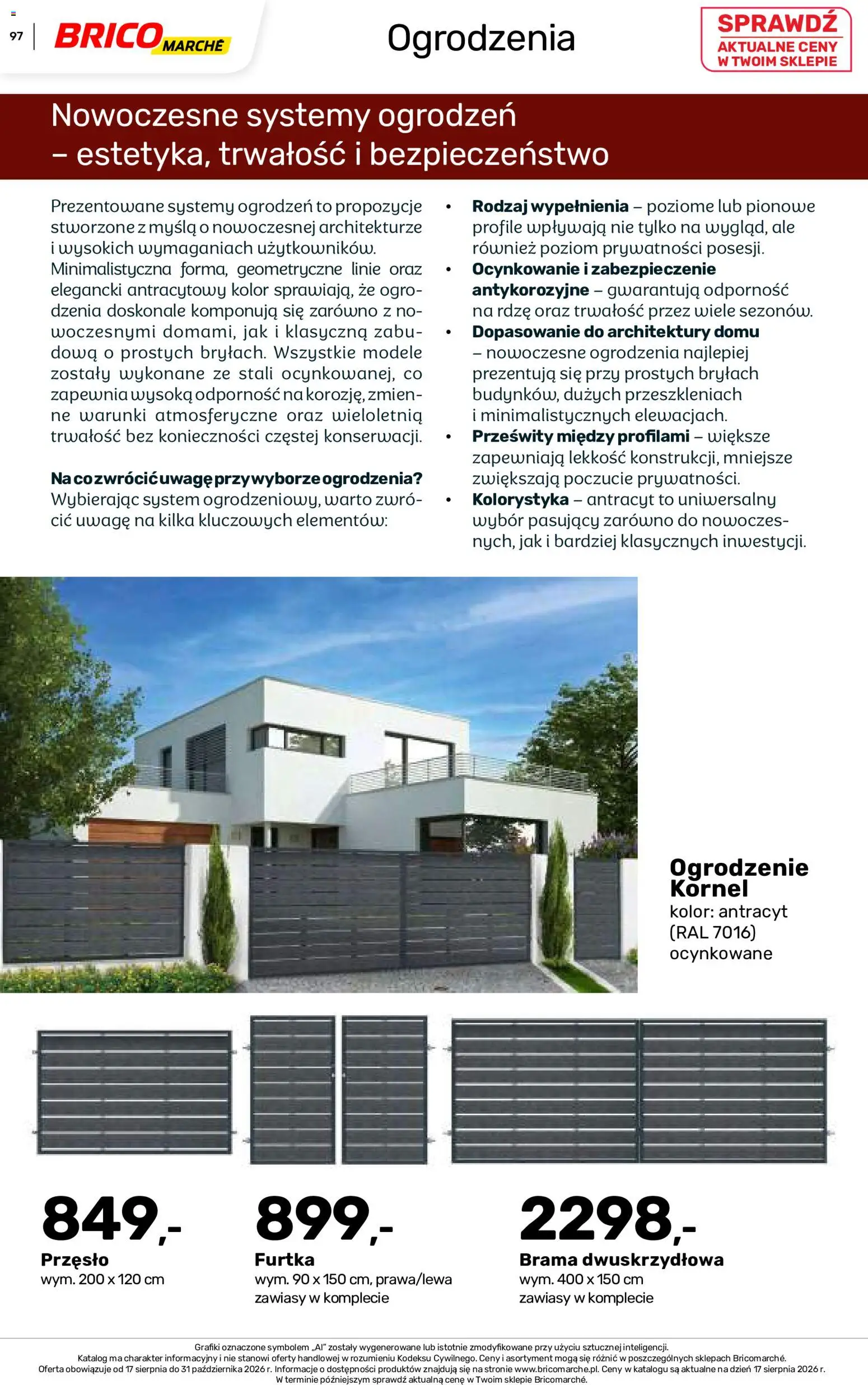 Brico Marché gazetka - Jesienne Inspiracje od 17.08.2026 | Strona: 97