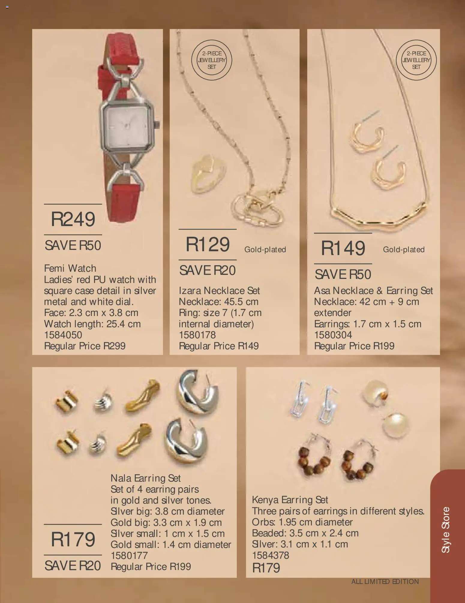 New Justine catalogue – valid from 01/08/2026 | Page: 95 | Products: Watch, Earrings, Case
