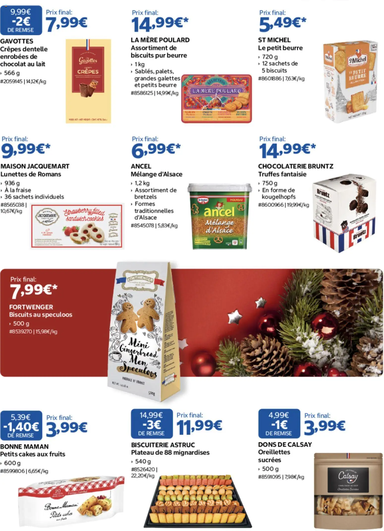 {H1} | Page: 4 | Produits: Petit beurre, Fruits, Lait, Chocolat