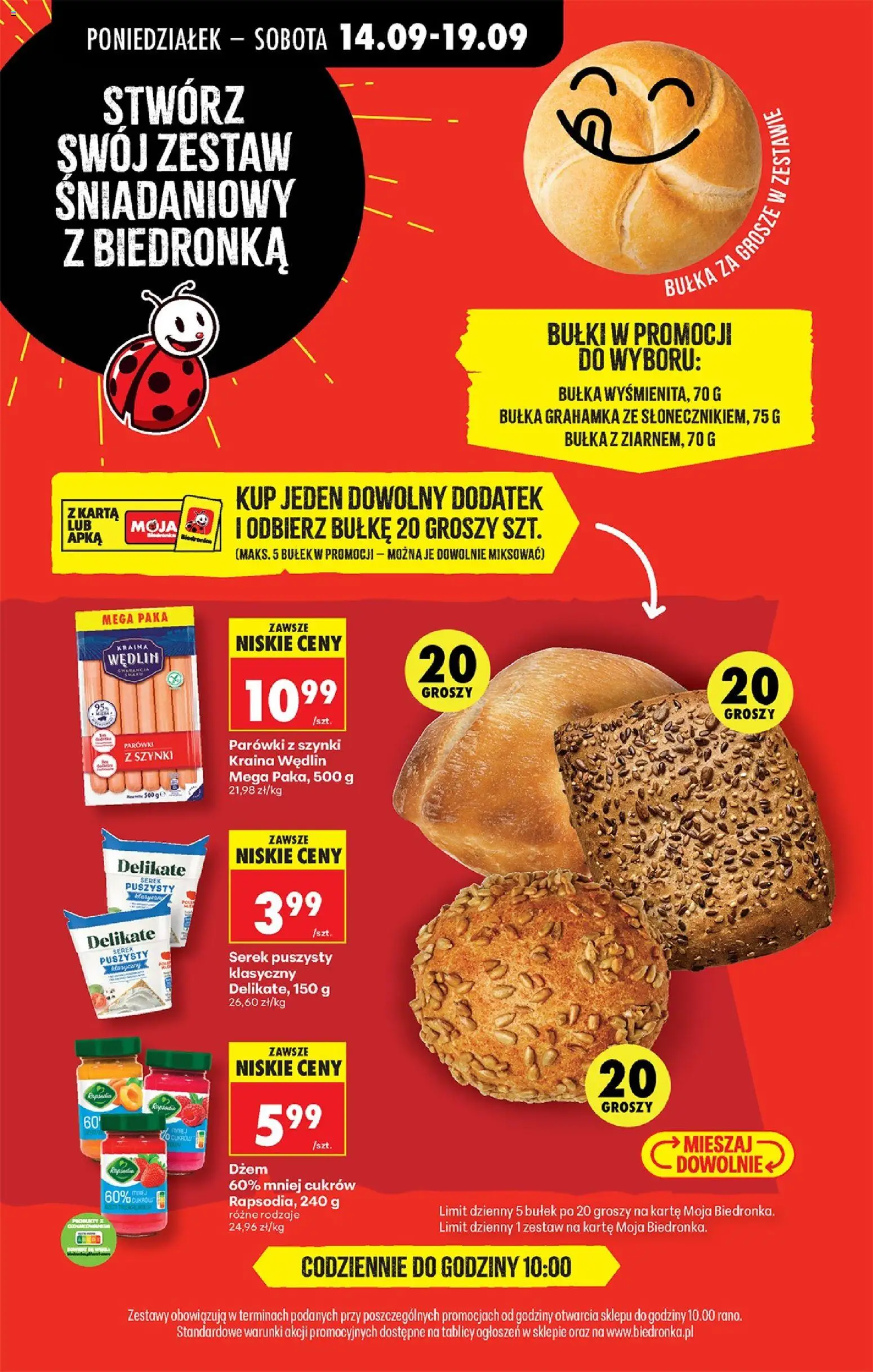 Biedronka Polsko leták od 14.09.2026 | Strana: 96 | Produkty: Džem