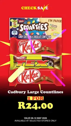 Check Save specials catalogue – valid from 06.05.2026