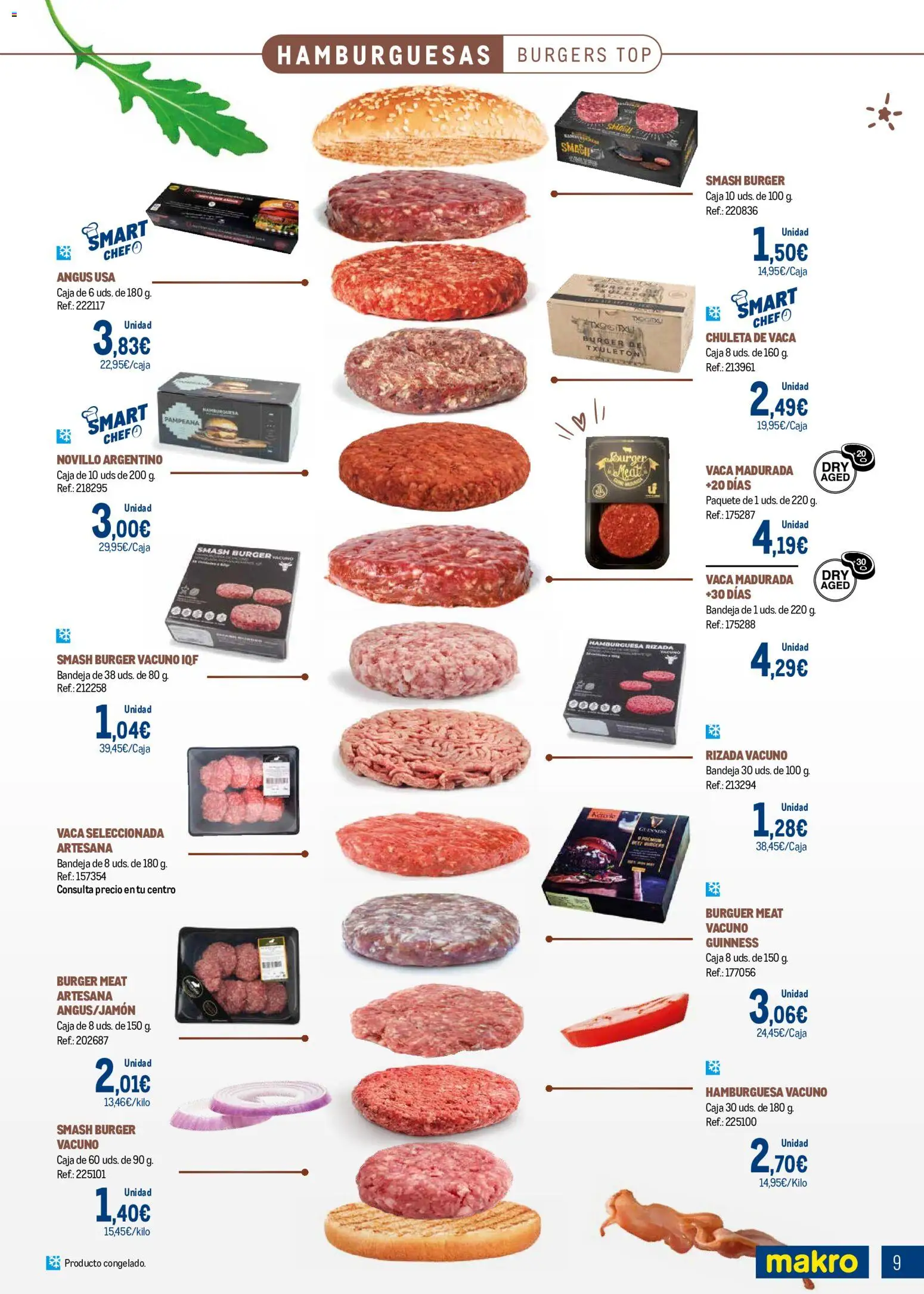 Makro Expertos en carnes Canarias │ válido desde el 01.06.2026 | Página: 9 | Productos: Σοκολατούχο γάλα, Bandeja, Caja