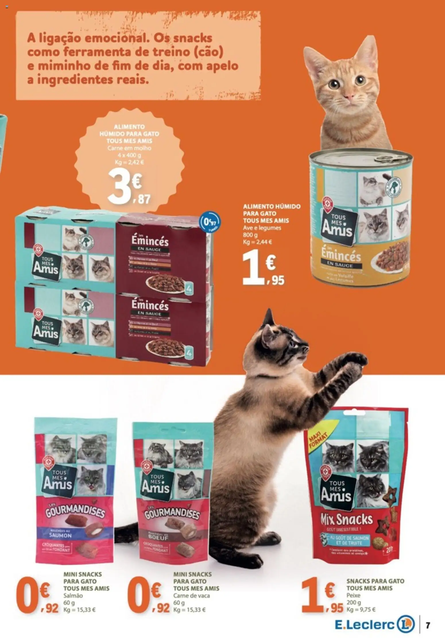 E.Leclerc folheto da Nossa Marca │ válido de 01/10/2026 | Página: 7 | Produtos: Ingredientes, Legumes, Carne de vaca, Peixe