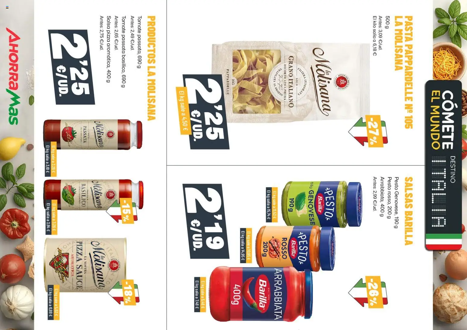 AhorraMas folleto │ válido desde el 11.06.2026 | Página: 14 | Productos: Pizza, Pasta