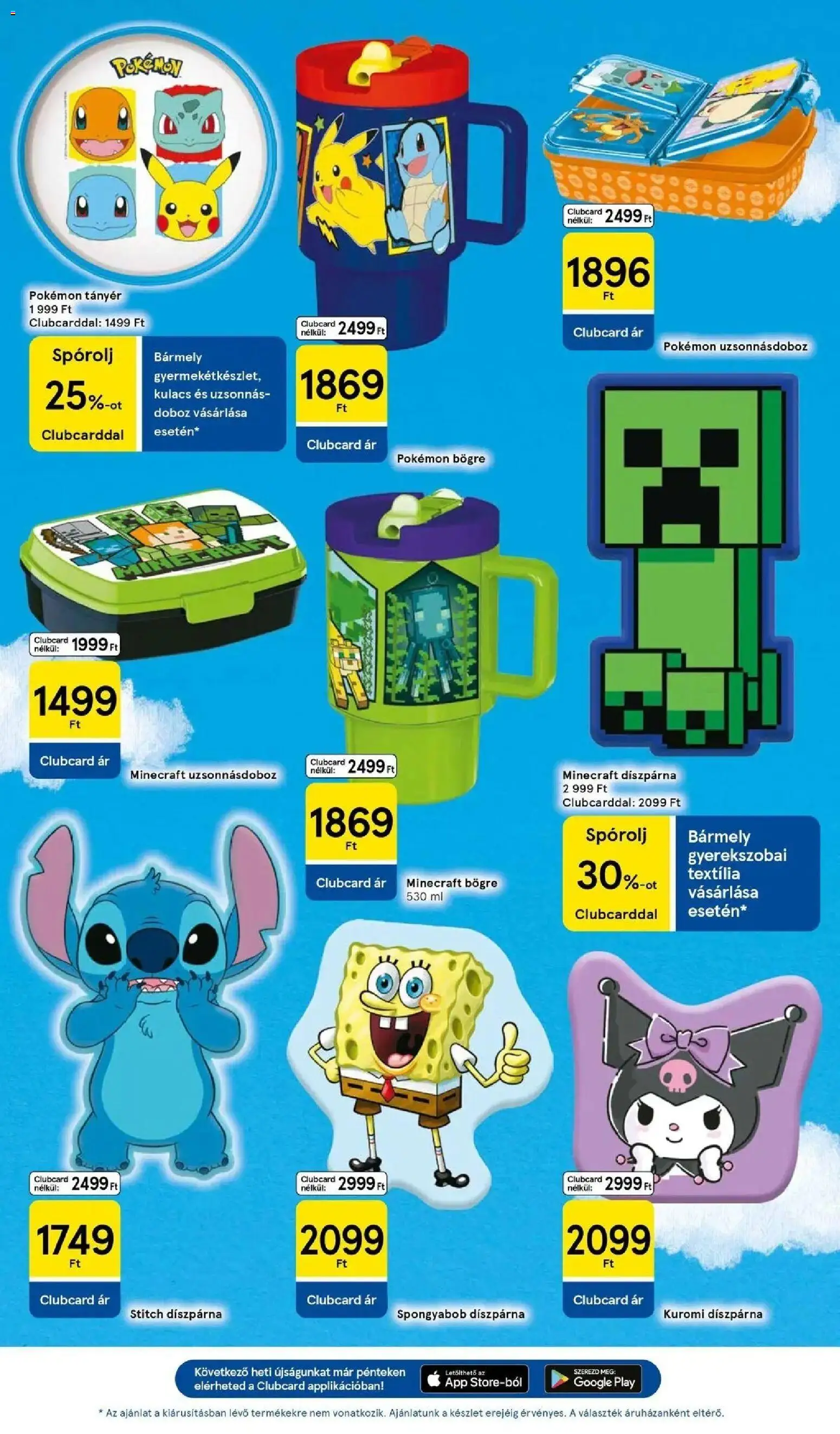 Tesco akciós ujság - amely érvényes a következő dátumtól: 28.05.2026 | Oldal: 15 | Termékek: Bögre, Kulacs, Doboz, Díszpárna