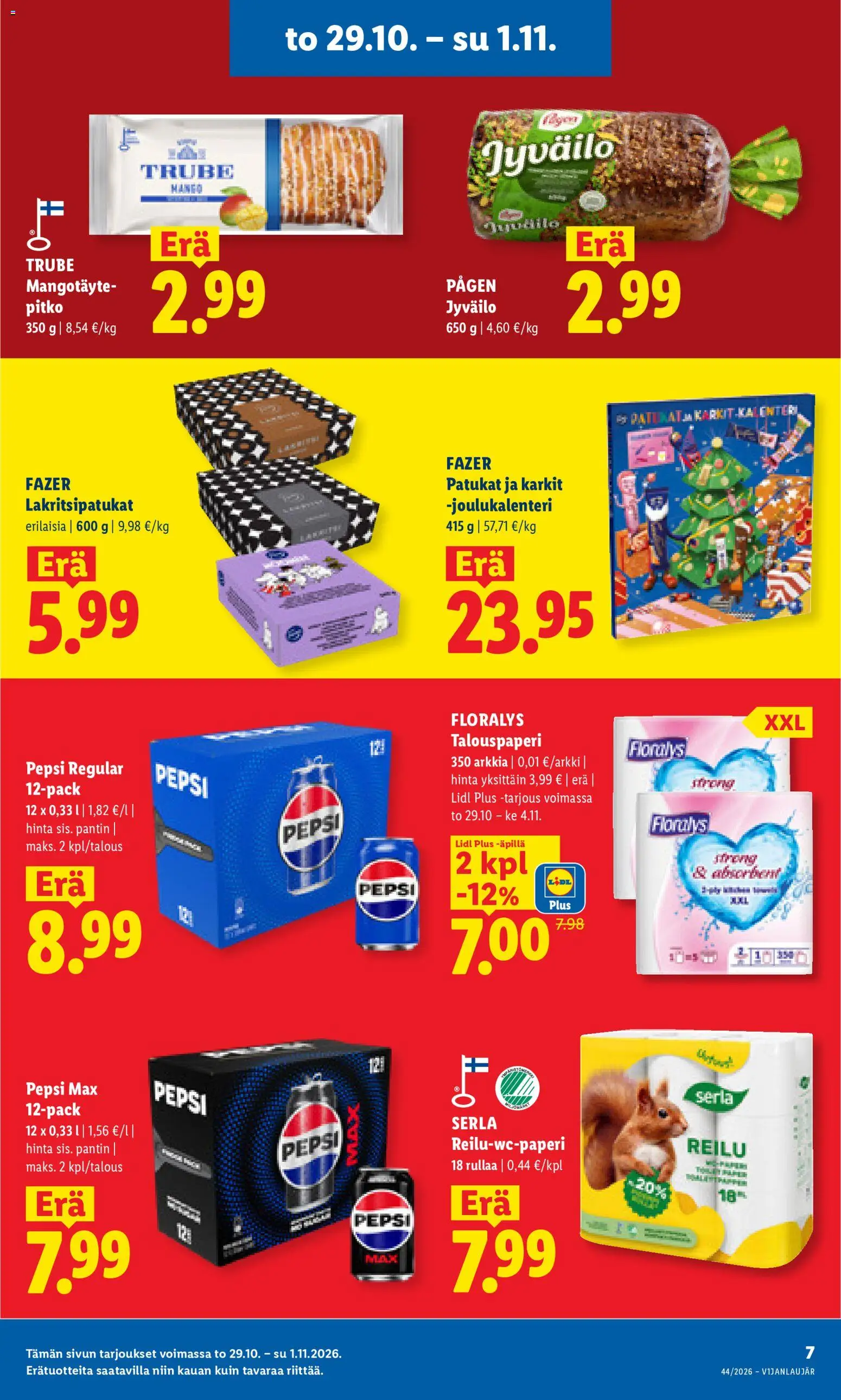 Lidl tarjoukset Kauhajoki – voimassa 29/10/2026 alkaen | Sivu: 7