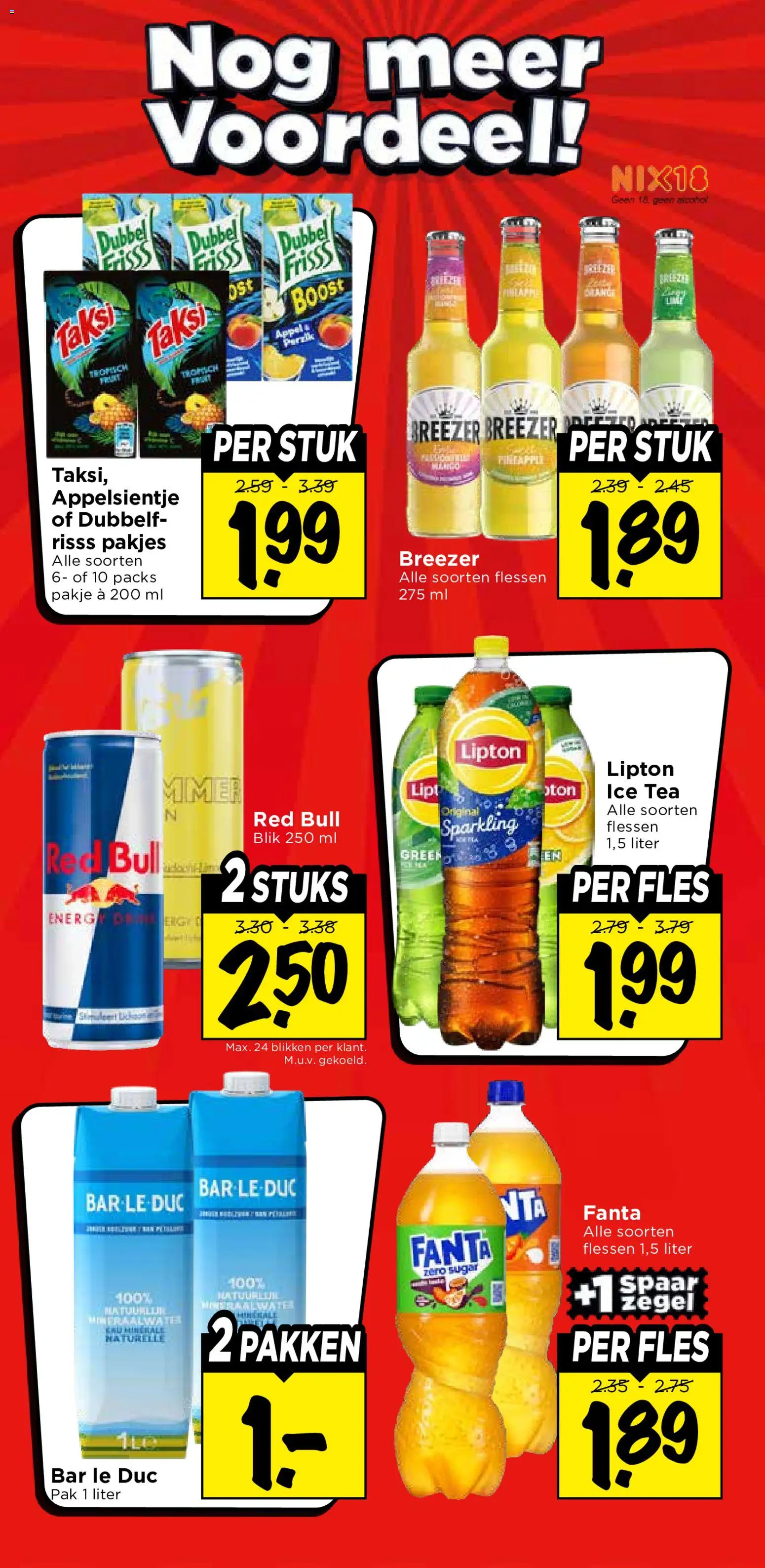 {H1} | Pagina: 36 | Producten: Red Bull, Alcohol, Appel, Mineraalwater