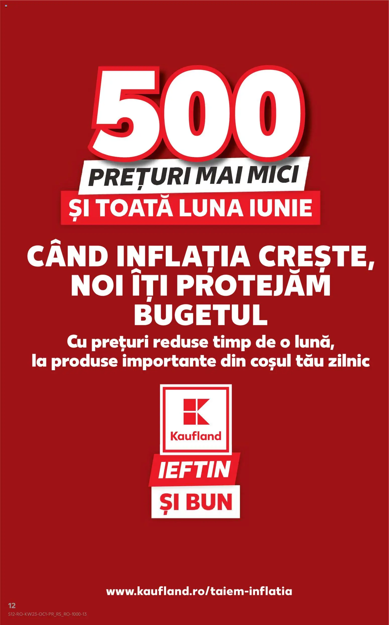 Noul catalog Kaufland – valabil de la 03.06.2026 | Pagină: 12 | Produse: Mici