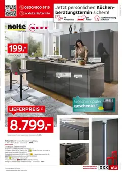 XXXLutz Nr. 1 bei Küchen ab 04.07.2026 gültig | Seite: 21 | Produkte: Siemens, Einbauküche, Barhocker, Kuchen