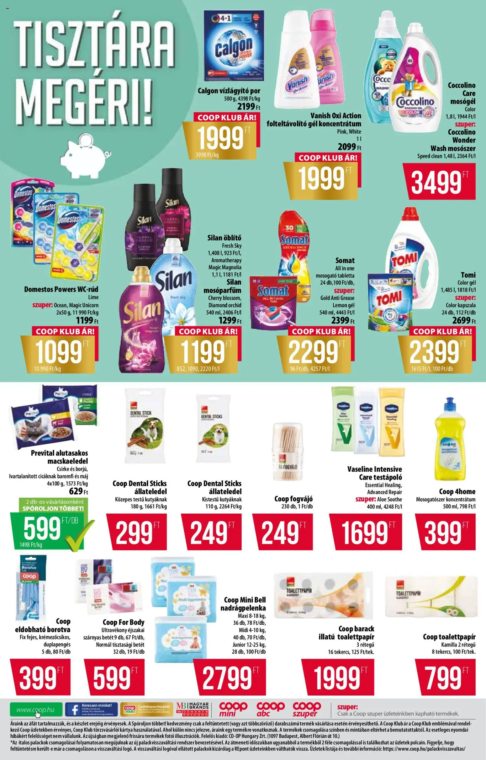 COOP akciós ujság - amely érvényes a következő dátumtól: 07.05.2026 | Oldal: 11