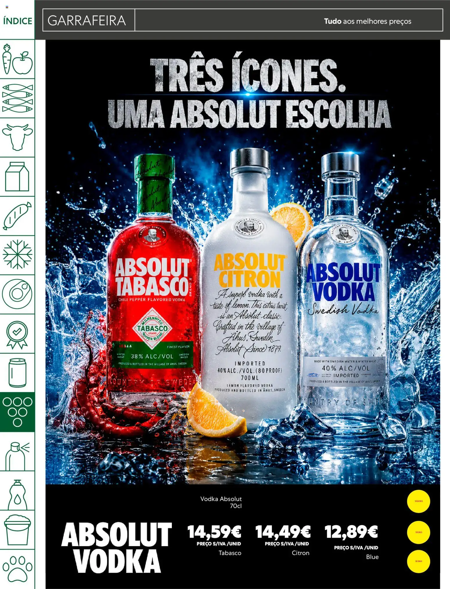 Recheio folheto Madeira │ válido de 07/07/2026 | Página: 36 | Produtos: Vodka