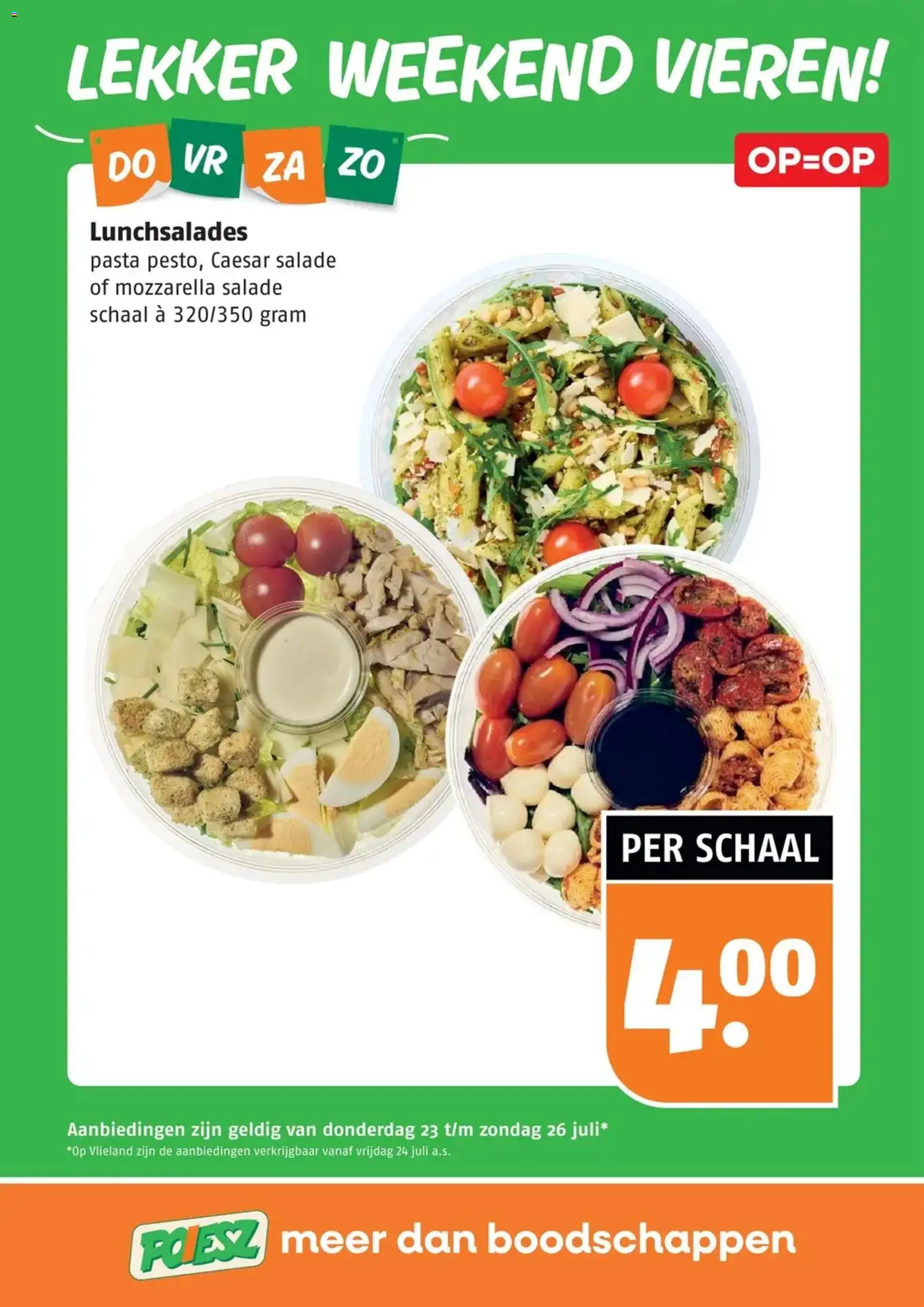 {H1} | Pagina: 4 | Producten: Pasta, Schaal, Salade, Mozzarella