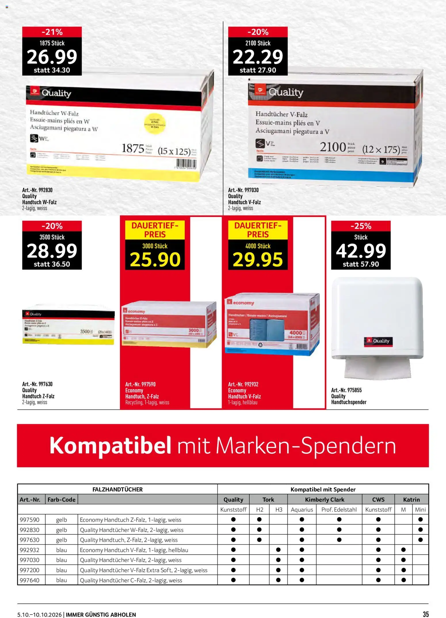 Prodega aktionen – gültig ab 05.10.2026 | Seite: 35