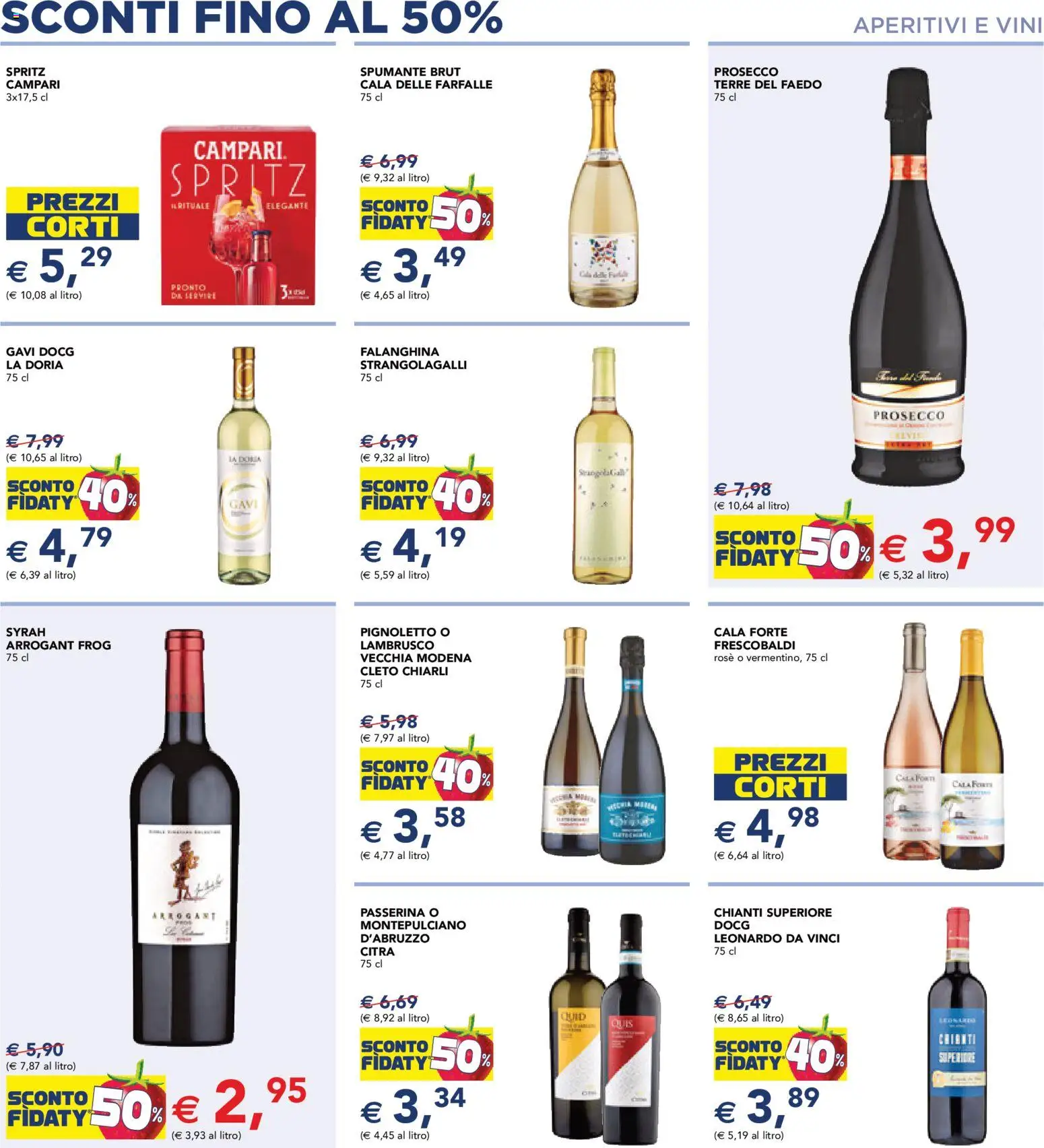 Volantino Esselunga S del 08.06.2026 | Pagina: 11 | Prodotti: Prosecco, Spumante