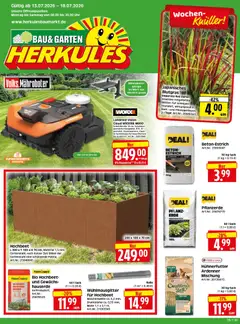 HERKULES Bau & Garten ab 13.07.2026 gültig