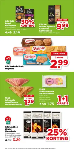 Alle Lindt en Lindor Chocolade, Prijsvoorbeeld: Lindt Chocolade sinaasappel puur, tablet 100 gram - Voorbeeld van een folder van Plus, geldig van 27.05.2026 | Pagina: 19