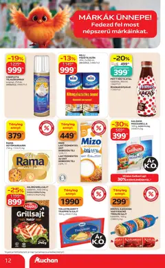 GALBARANI MOZZARELLA, 100 g - amely érvényes a következő dátumtól: 2026.07.23. | Oldal: 12