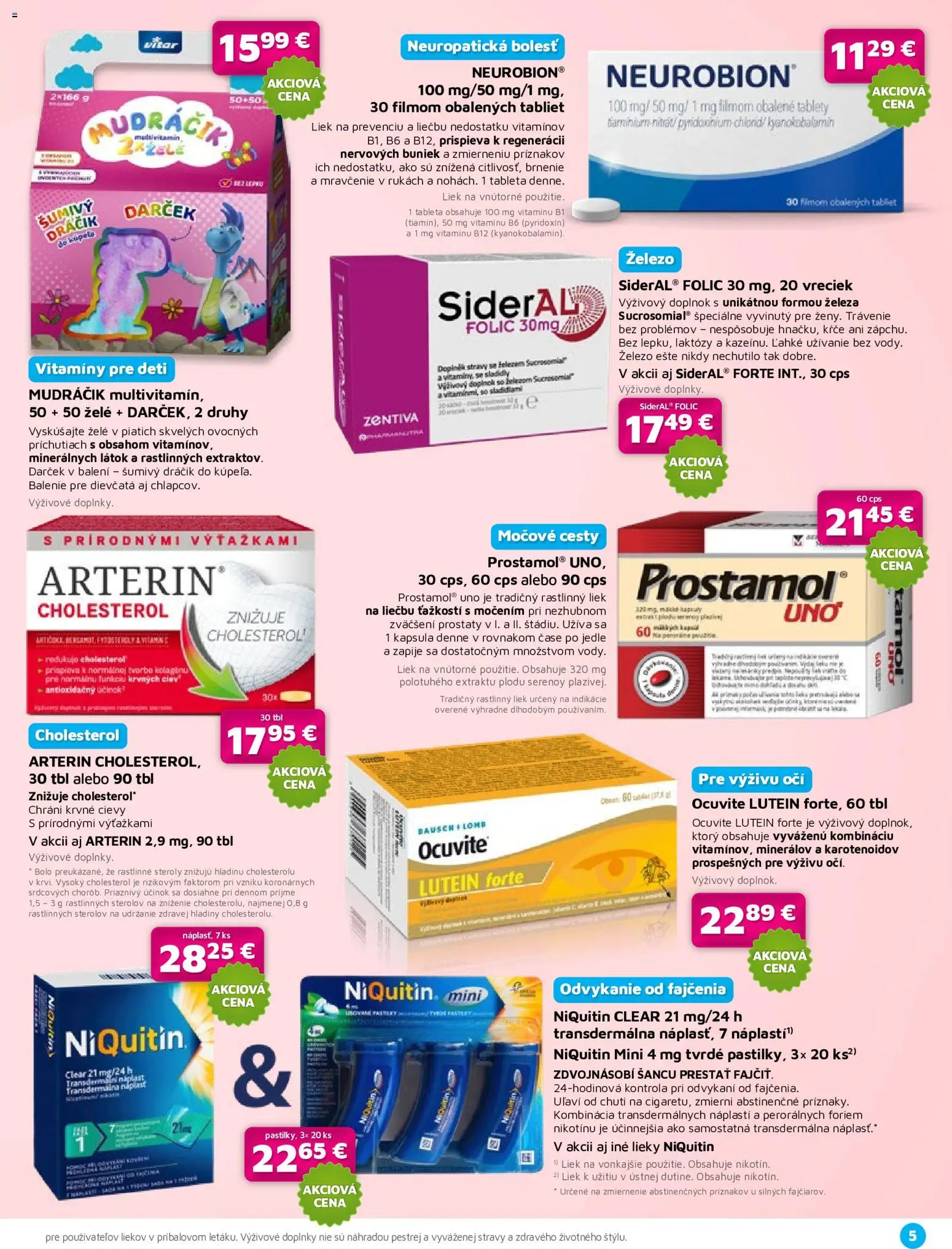Nové Plus lekáreň akcie – leták je platný od 01.06.2026 | Strana: 5