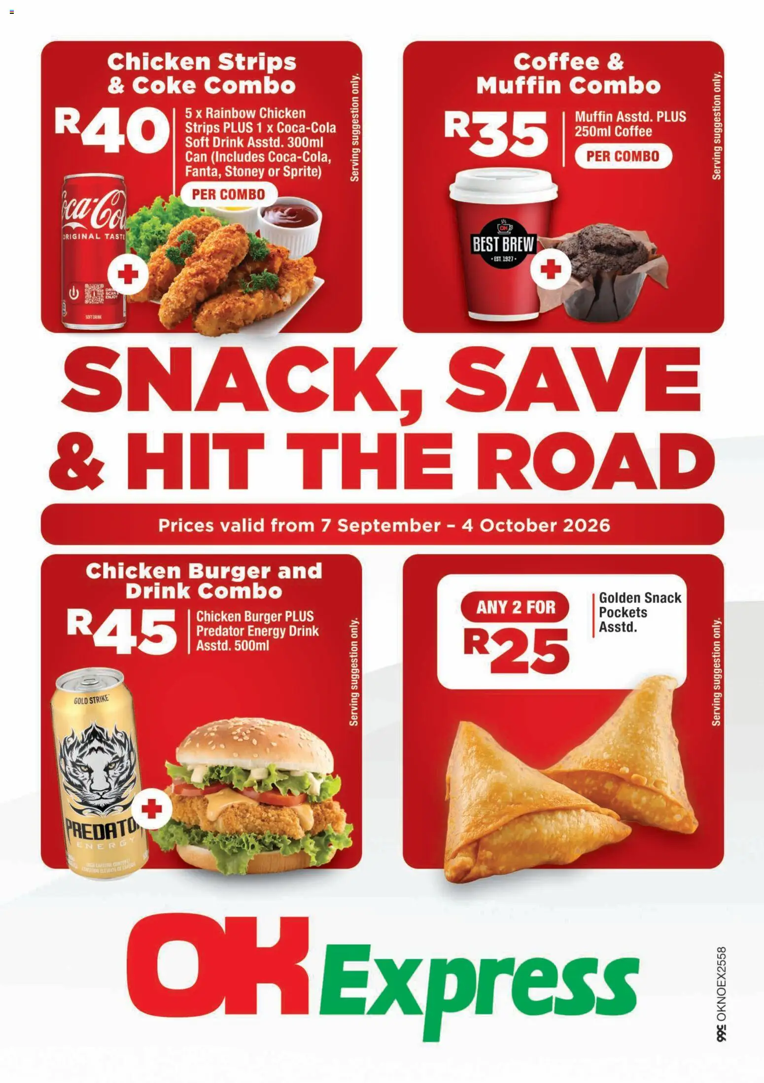 New OK Foods catalogue – valid from 07/09/2026 | Page: 1