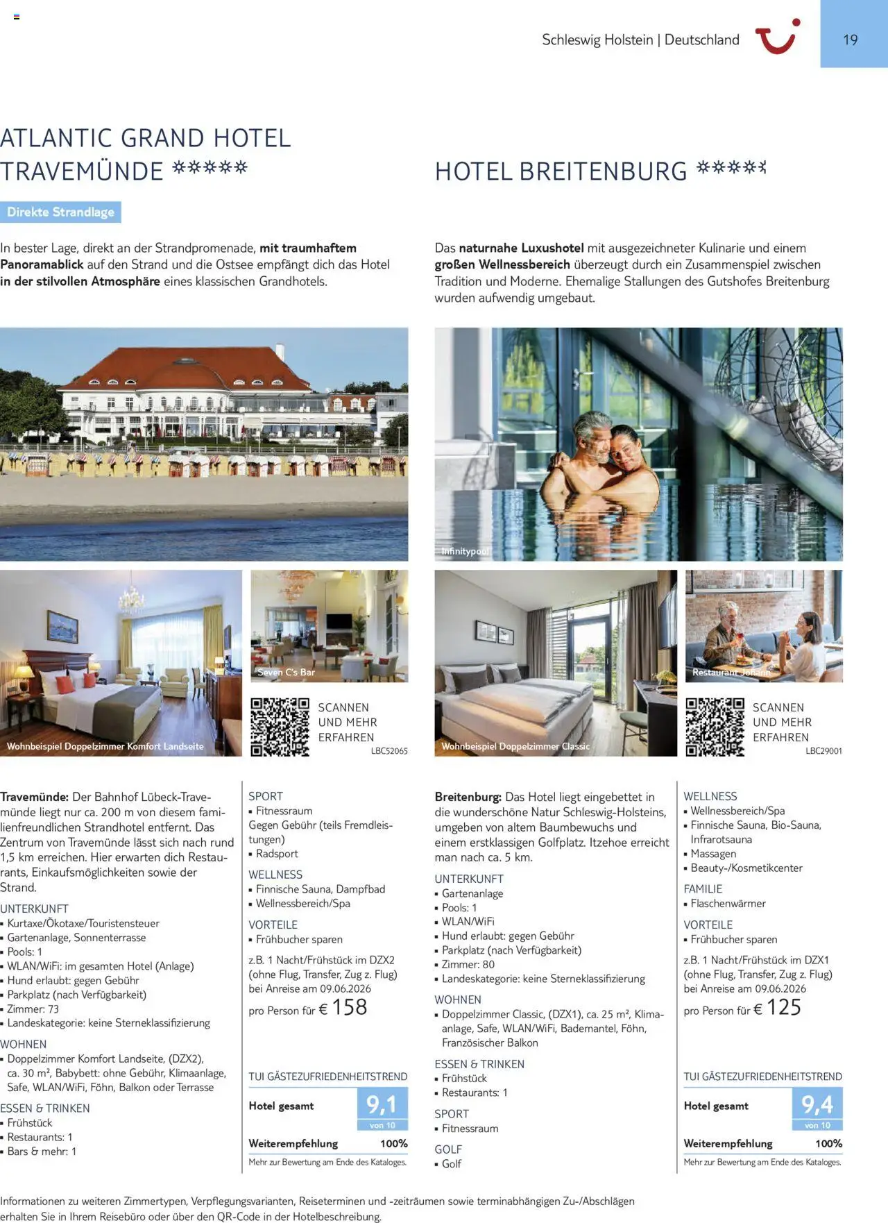 TUI Urlaub mit eigener Anreise 2025/26 – gültig ab 01.11.2025 | Seite: 19 | Produkte: Babybett