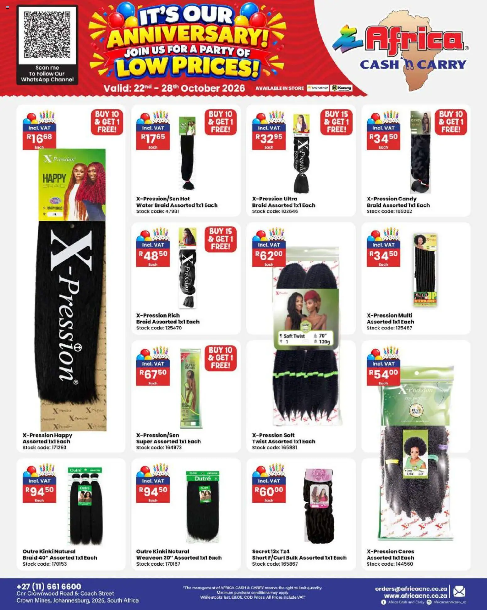 New Africa Cash & Carry catalogue – valid from 22/10/2026 | Page: 23