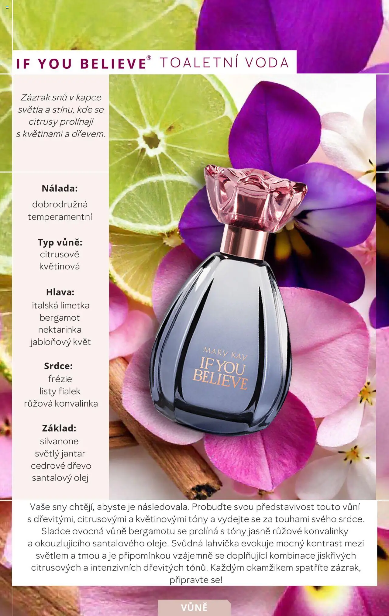 Mary Kay katalog vůní od 07.12.2024 | Strana: 13 | Produkty: Voda, Limetka, Lahvička, Toaletní voda