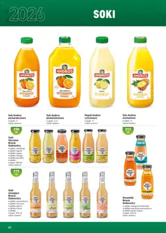 Pogląd oferty "Makro Gazetka - Ultra fresh" - ważna od 01.03.2026 | Strona: 60 | Produkty: Brzoskwinia, Pigwa, Soki tłoczone, Smoothie