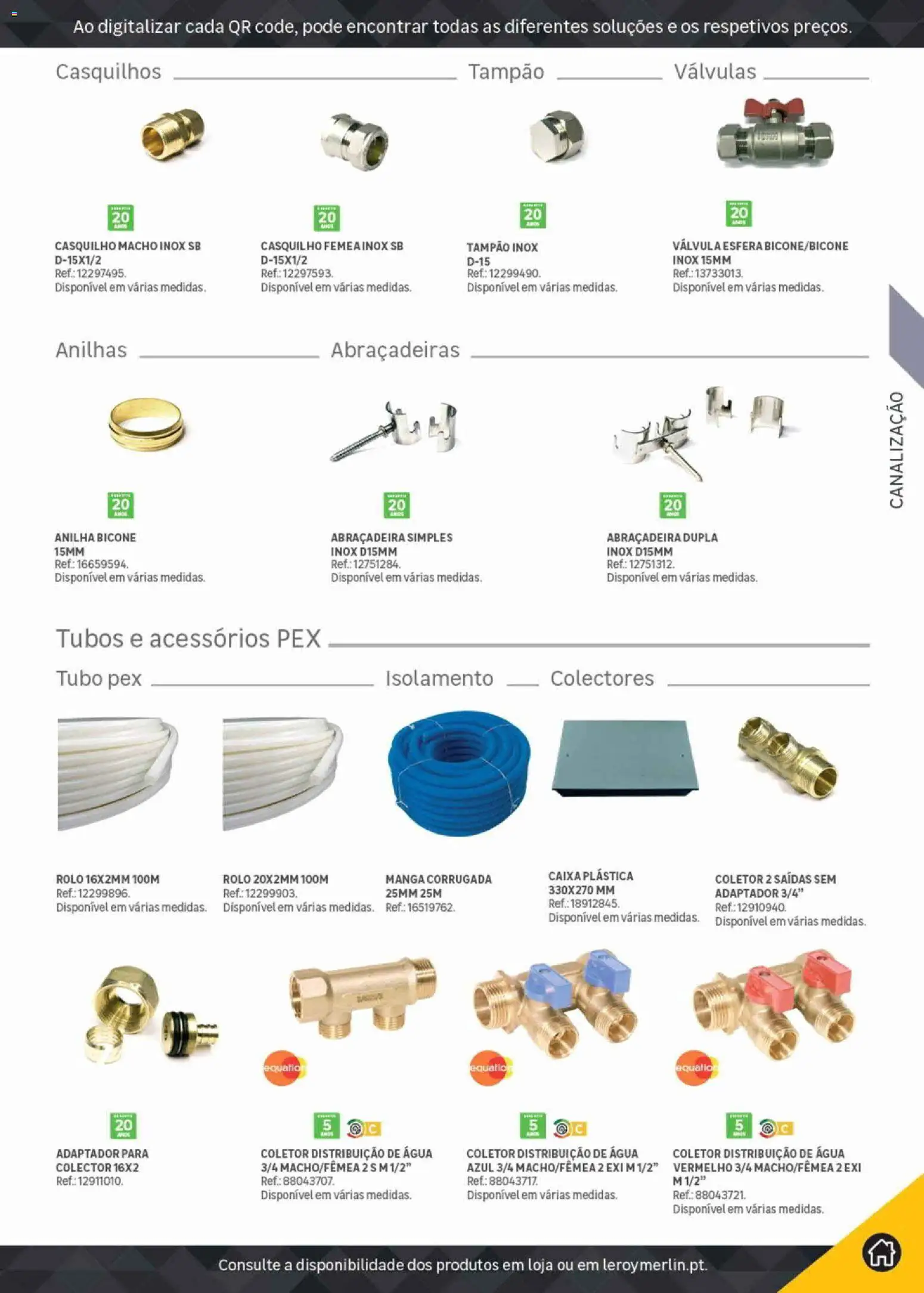 Leroy Merlin Catálogo Pro │ válido de 09/06/2026 | Página: 69 | Produtos: Isolamento, Adaptador, Anilha, Caixa