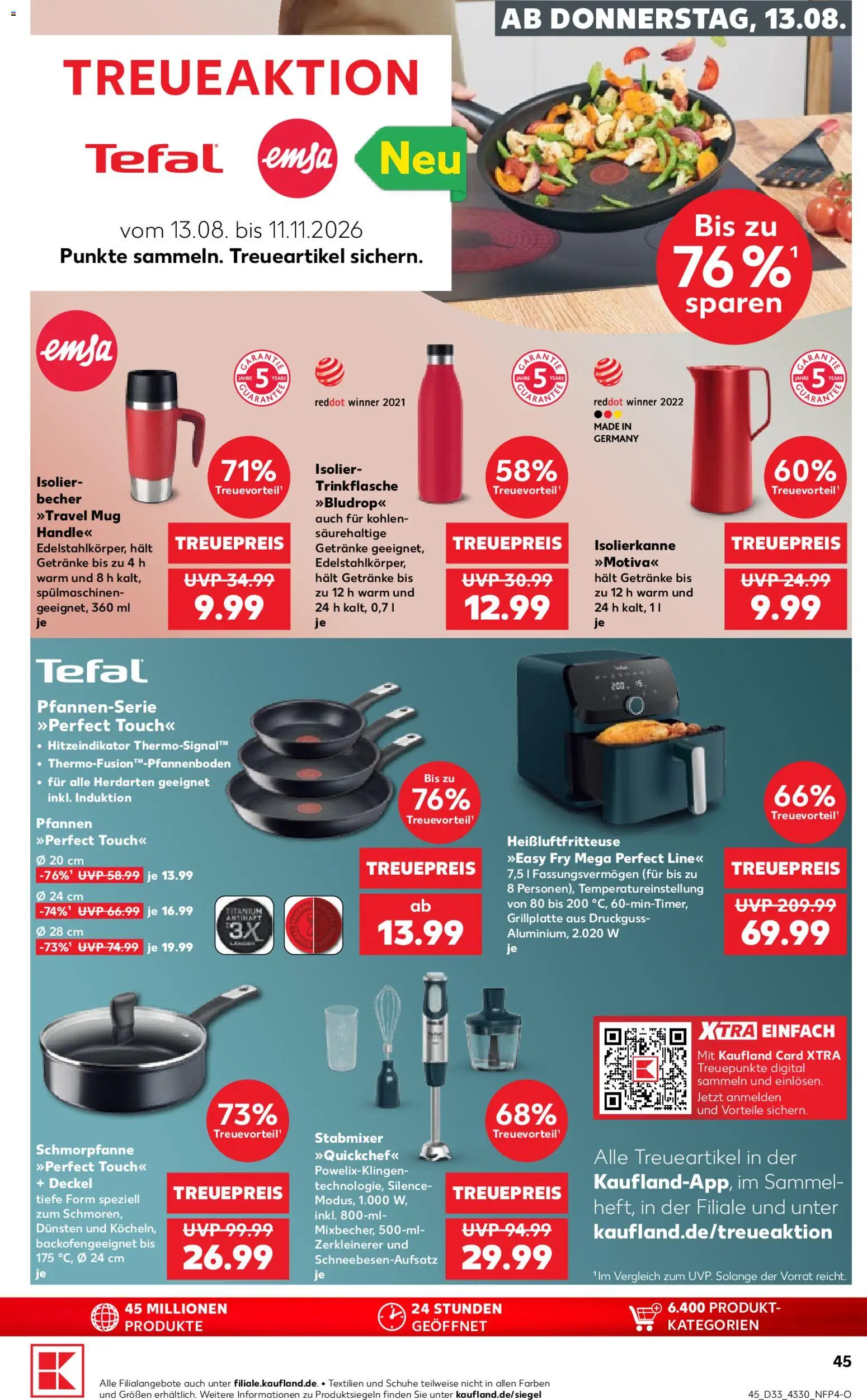 Kaufland Německo leták od 13.08.2026 | Strana: 45